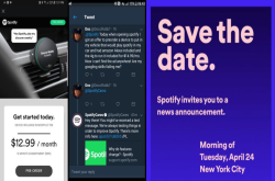Spotify要推车用串流音乐播放器含服务月租费12.99美金