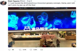 逛完盒马美国科技领袖发10条推特狂赞中国网友：没见过世面……
