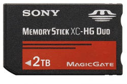 Sony将推出MemoryStickXC记忆卡：最高容量达2TB